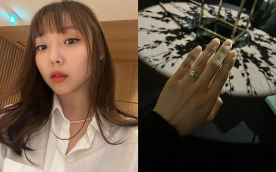 Former Miss A member Min is set to drop a new single next week [INSTAGRAM SCREEN CAPTURE]