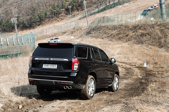 The back of the Tahoe [GM KOREA]