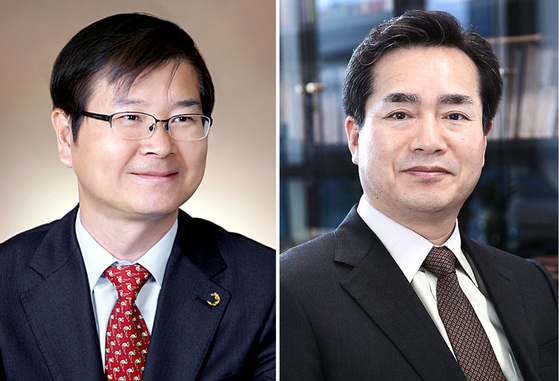 From left: Lee Jung-sik, Chung Hwang-keun