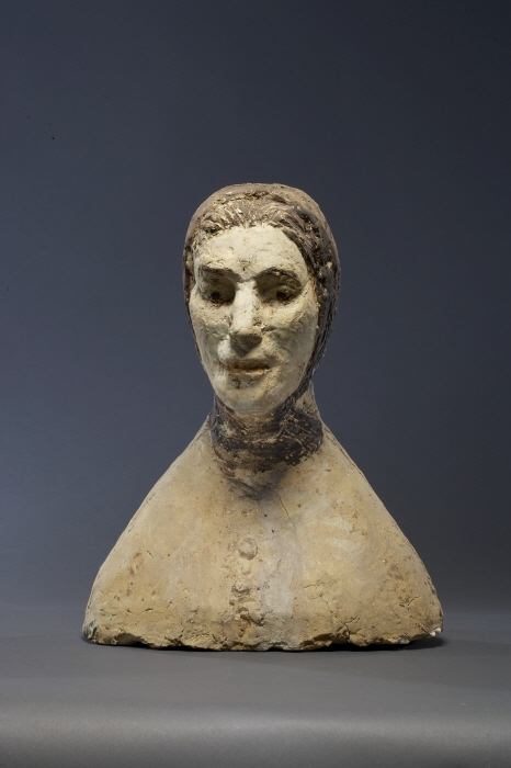 "Woman with a Scarf" (c. 1969) [SEOUL MUSEUM OF ART]