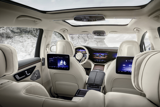 Interior of the EQS SUV [MERCEDES-BENZ KOREA]