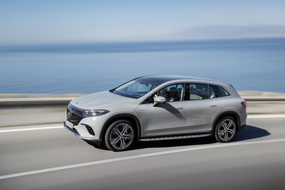 Exterior of Mercedes-Benz's EQS SUV [MERCEDES-BENZ KOREA]