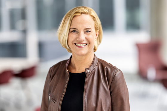 Britta Seeger, board member of Mercedes-Benz Group, responsible for marketing and sales. [MERCEDES-BENZ KOREA]