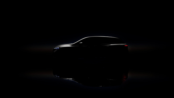 Teaser of Mercedes-Benz's EQS SUV [MERCEDES-BENZ KOREA]