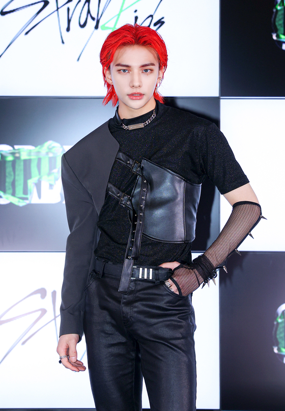 Hyunjin of boy band Stray Kids [JYP ENTERTAINMENT]