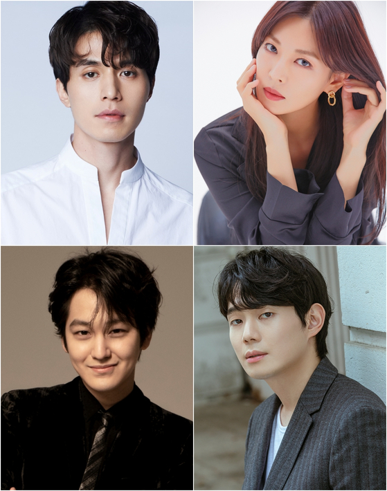 Actors Lee Dong-wook, Kim Beom, Kim So-yeon and Ryu Kyung-soo [KING KONG BY STARSHIP, J,WIDE-COMPANY, STUDIO SANTA CLAUS]