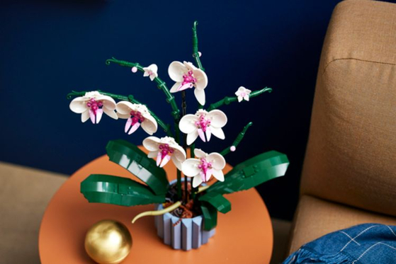 Lego Orchid model set. [LEGO KOREA]