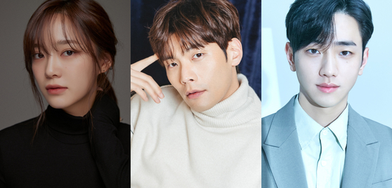 From left, actors Kim Se-jeong, Choi Daniel and Nam Yoon-su have been cast in upcoming SBS drama "Today's Webtoom" (translated). [ILGAN SPORTS]