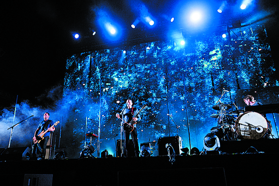 Sigur Ros during its last concert in Seoul in 2017 [CJ ENM]