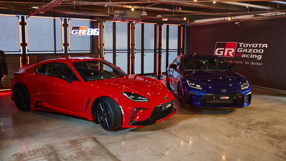 Toyota Motor's GR86 sports cars. [TOYOTA MOTOR KOREA]