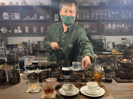 Joe Kim, the CEO of Baram Coffee in Seodaemun District, central Seoul [LEE JIAN]