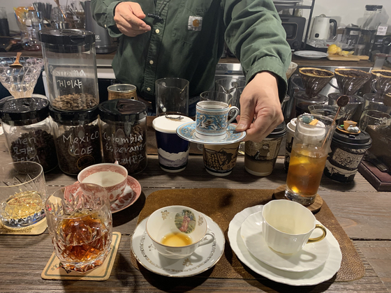 Coffee omakase at Baram Coffee in Seodaemun District, central Seoul [LEE JIAN]