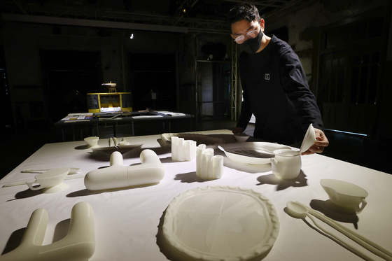 An overview of the crafts at "Touch in the Dark" [YONHAP]
