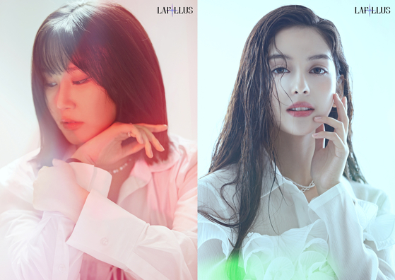 Lapillus members Bessie, left, and Chanty. [MLD ENTERTAINMENT]