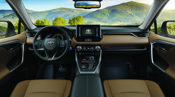 Interior of the RAV4 hybrid [TOYOTA MOTOR KOREA]