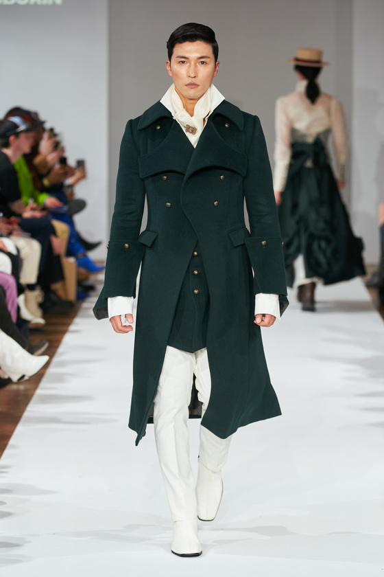 Some of BlueTamburin's looks from Paris Fashion Week F/W 2022, inspired by characters in fairy tales [BLUETAMBURIN]