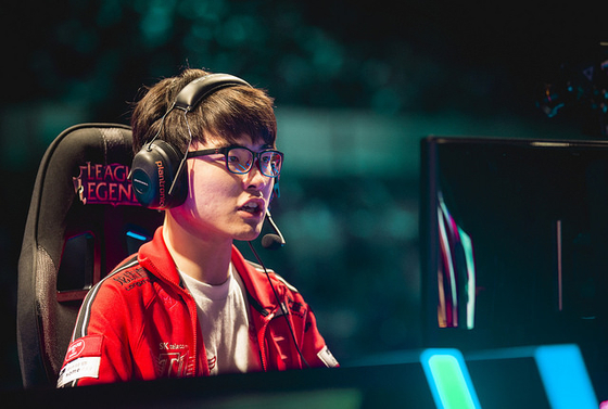 League of Legends player Lee Sang-hyuk, also known as Faker [ILGAN SPORTS]