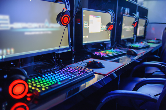 The inside of a PC bang [SHUTTERSTOCK]