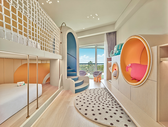 A play zone in The Suite room at Grand Josun Jeju [JOSUN HOTELS & RESORTS]