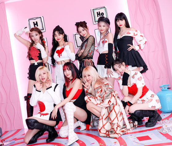 Girl group Twice [JYP ENTERTAINMENT]