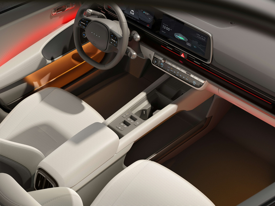 Interior of the Ioniq 6 [HYUNDAI MOTOR]