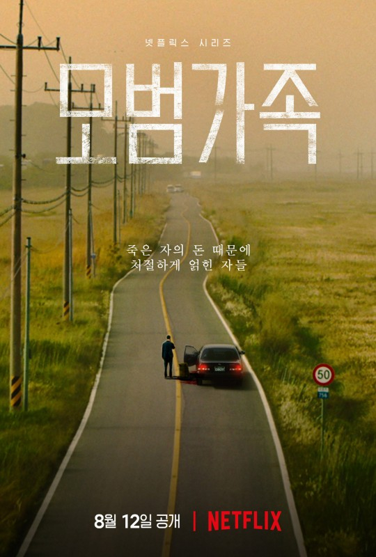 The poster for upcoming Netflix Korea original series ″A Model Family″ was released on Thursday. [NETFLIX]