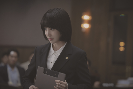 Woo in the courtroom in an episode of "Extraordinary Attorney Woo" [ASTORY]