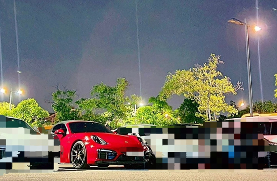 A 35-year-old man surnamed Park's Porsche that he bought in 2020. [PARK] 