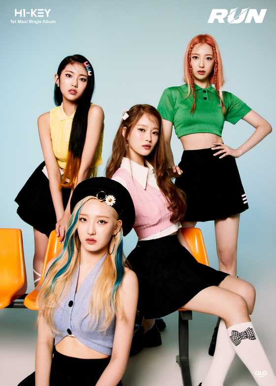Promotional image for H1-KEY's new EP "Run" [GLG]