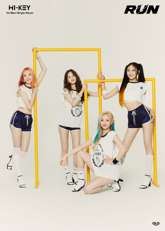 Promotional image for H1-KEY's new EP "Run" [GLG]