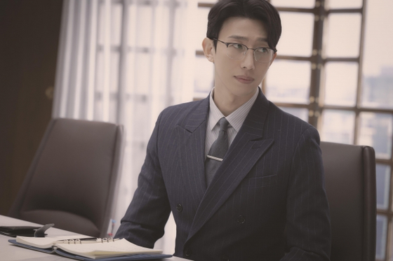Kang Ki-young as Jeong Myeong-seok in the ongoing ENA series ″Extraordinary Attorney Woo″ [ENA]