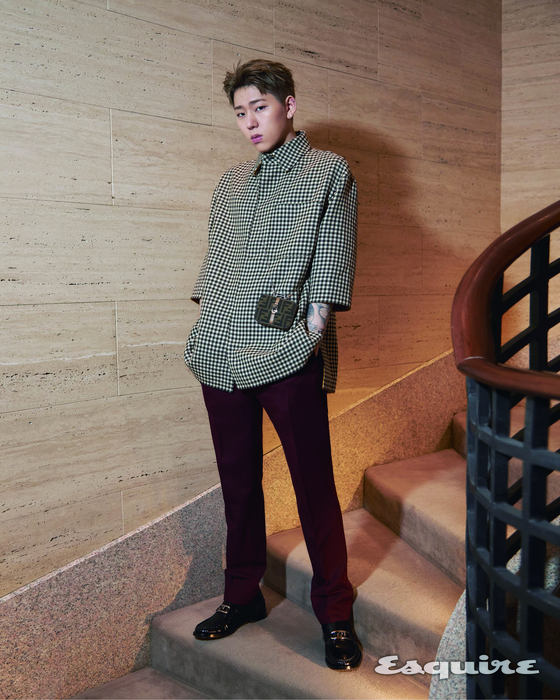 Zico attended Fendi Men's Spring/Summer 2023 fashion show in June. [FENDI]