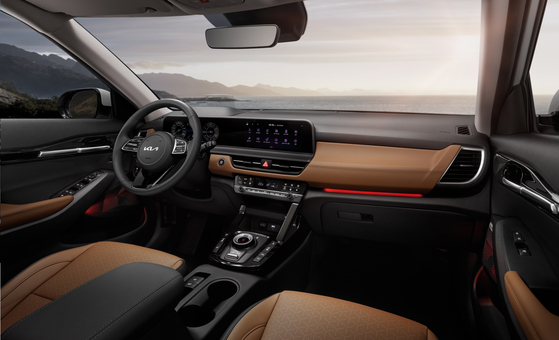Interior of the Seltos SUV [KIA]