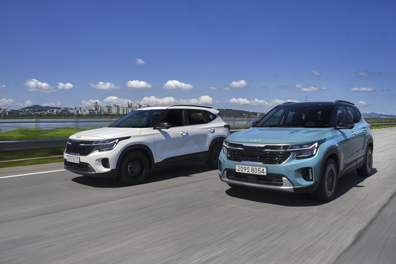 Kia's partially revamped Seltos small SUVs [KIA]