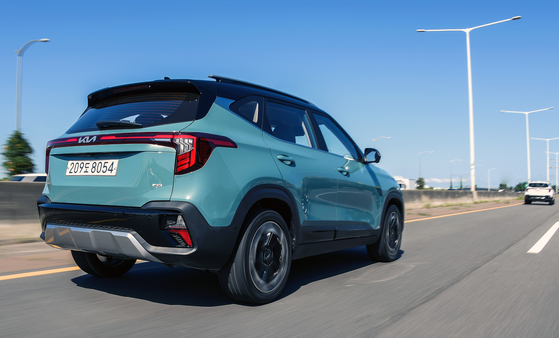 The back of the Seltos [KIA]