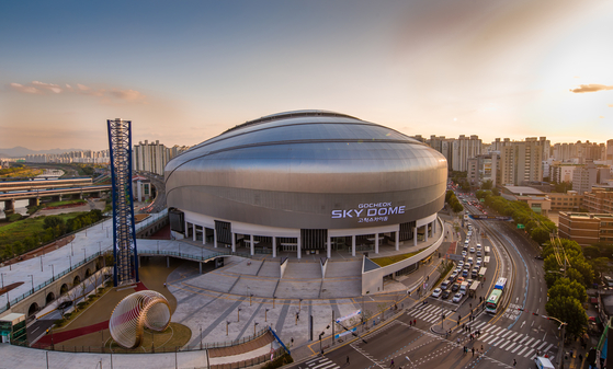Gocheok Sky Dome in western Seoul's Guro District [JOONGANG ILBO]