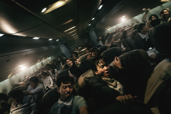 A scene from film "Emergency Declaration" (2022) [SHOWBOX]