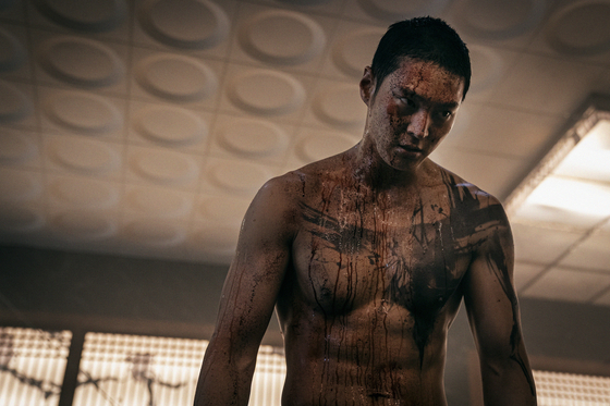 Joo Won as Carter in the new Netflix original film ″Carter″ [NETFLIX]