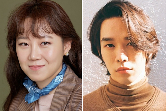 Actor Kong Hyo-jin, left, and singer-songwriter Kevin Oh [MANAGEMENT SOOP, SONY MUSIC KOREA]