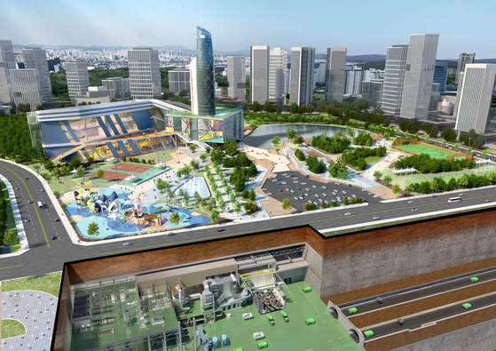 A concept image of a new waste incinerator to be built in Seoul [SEOUL METROPOLITAN GOVERNMENT]