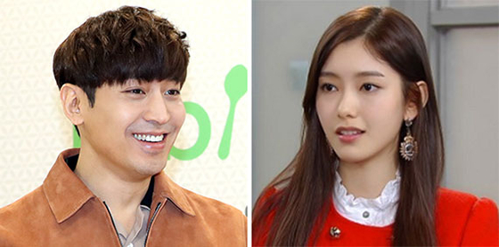 Mun Jung-hyuk, left and his Nah Hye-mi [JOONGANG ILBO]