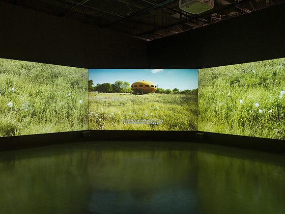 Artist Jaye Rhee's 3-channel video installation ″Once Called Future″(2019) will be shown as part of the Frieze Film program titled “I Am My Own Other.″  [GALLERY BATON]  