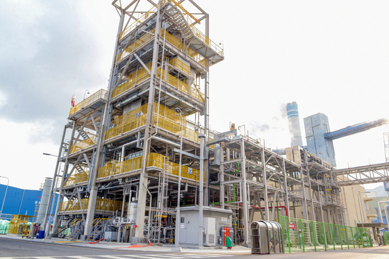 LG Chem's nanotube production site in Yeosu, South Jeolla. [LG CHEM]