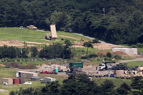 A photo of the Terminal High Altitude Area Defense (Thaad) site in Seongju, North Gyeongsang taken on Aug. 18. [NEWS1]