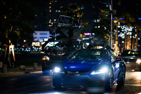 A shooting set of Marvel’s “Black Panther” (2018), which was shot in Busan's major landmarks including Jagalchi Market, the largest seafood market in Korea and Haeundae District which was filmed between March and April 2017. [BUSN FILM COMMISSION]