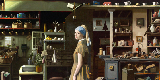 A painting by AI painter Dali, developed by OpenAI. [OPENAI]