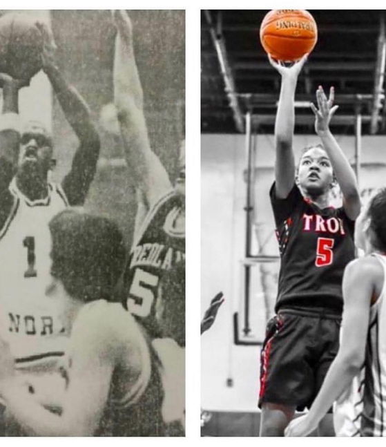 Left, John Smith, Kianna Smith's father, and Kianna Smith, right. [KIANNA SMITH]