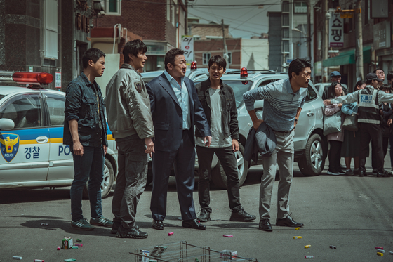 A scene from crime action film "The Roundup" (2022), set in Vietnam [ABO ENTERTAINMENT] 