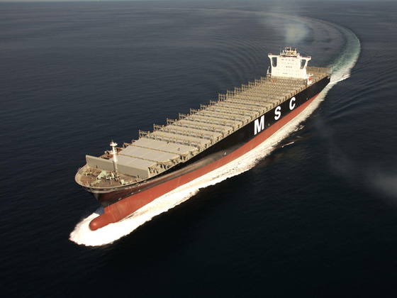 A ship built by Korea Shipbuilding & Offshore Engineering. [YONHAP]