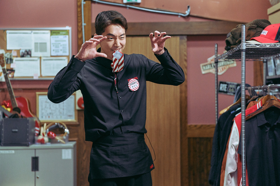 Actor Nam Joo-hyuk during a scene of the upcoming from ″Remember″ [ACEMAKER MOVIEWORKS]                